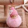 Keyring Bobble Select Zone 4 Pieces Sleeping Baby Doll Keychain