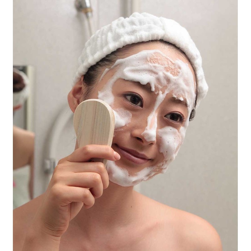 Goat Hair Face Brush Sakura