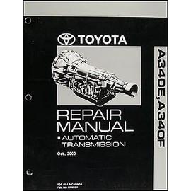 2001-2004 Toyota Sequoia Automatic Transmission Repair Shop Manual Original