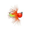 VMC Tungsten Fly Jig 1/32 oz Orange Chartreuse Glow
