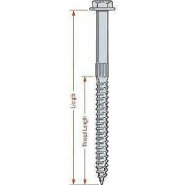 Simpson Strong Tie SDS25300-R25 Wood Screw (Box of 25pcs)