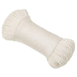 'vidaXL Polypropylene Work Rope - Weather-Resistant Twisted Cord Ideal for Home, Garden and Workshop Use - 50 Meters, 6 mm Diameter