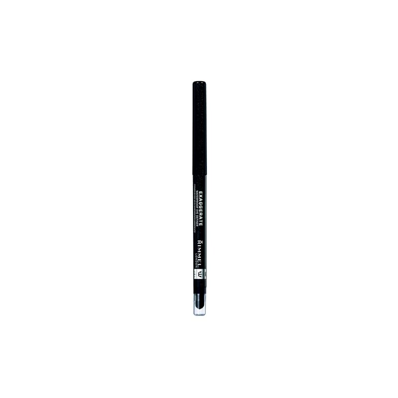 Rimmel London Exaggerate Waterproof Eye Definer Eyeliner, Highly Pigmented, Long-Wearing,
