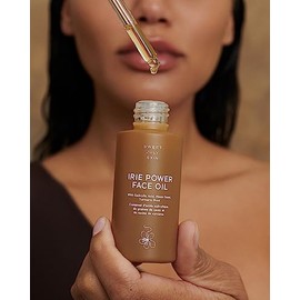 SWEET JULY Skin Irie Power Aceite Facial, Hidratante, Iluminado, Hidratante, Esqueleno, Aceite De Semilla De Neem, Aceite De Raíz De Cúrcuma, Limpio, 