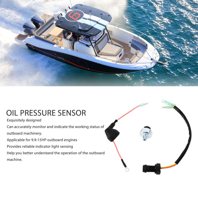 Oil Pressure Sensor with Indicator Light Engine Oil Pressure Sensor