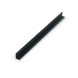 Outwater Plastics Black 5/16"X 7/16" X 3/64" (.047") Thick Styrene Plastic Extruded 90 Degree Angle 36 Inch Lengths (Pack of 4)