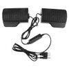 Aswalling 1 PCS USB Stereo Speaker Sound Bar Clipon Speakers