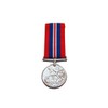 1939-45 War Medal + Defence Medal Full Size Set WW2