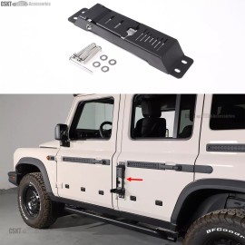 CSKT2022 Foldable Boday Side Hinge Roof Step Nerf Bars Fits For Ineos Grenadier 2022-2024