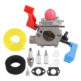 MOTOALL C1Q-W11 Carburetor for Poulan BVM210 PBV200LE PPB2000 SM400 WT200 for Craftsman Gas Blower 530071775 530071465 530071632 Leaf Blower with Air Filter Tune Up Kit