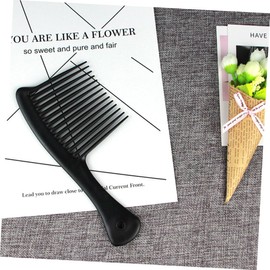 SAFIGLE 2Pcs Wide Tooth Comb Set for Curly Hair Styling Ergonomic Hair Combs for Home and Salon Use Smooth Detangling