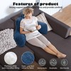 xffzroom Reading Pillow for Sitting in Bed Adult, Standard Reading