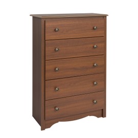 Cherry Monterey 5 Drawer Chest