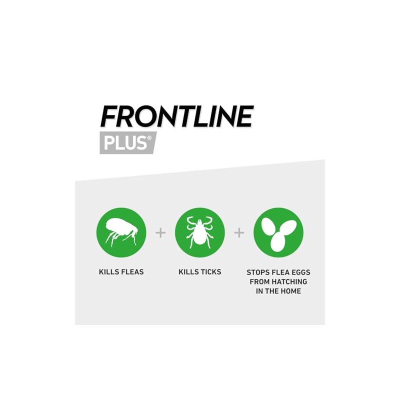 FRONTLINE FRONTLINE Plus Flea & Tick Treatment for Large Dogs