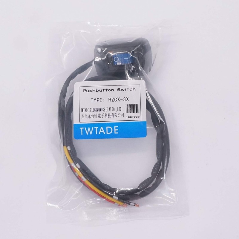 TWTADE Paste Type Switch Car Push Button Switch with LED