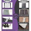 BVSSX 3 Ring Binder 1 Inch, Three Ring Binders Organizer