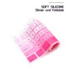 HRH Ombre Pink Silicone Keyboard Skin Cover for iMac Wired