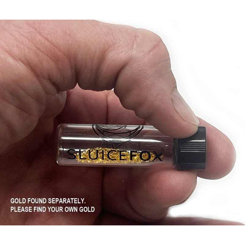 Sluice Fox All-in-One Gold Panning Kit with Portable Sluice –