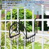 Wonderjune 2 Pack Hose Holder Wall Mount with Tool Storage