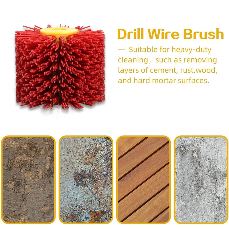 80 Grit Drawing Wheel Drum,Surface Conditioning Tool Drum,4.7" x 4"