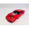 TYCO RARE CORVETTE CHALLENGE BODY RED / Silver #45 ~