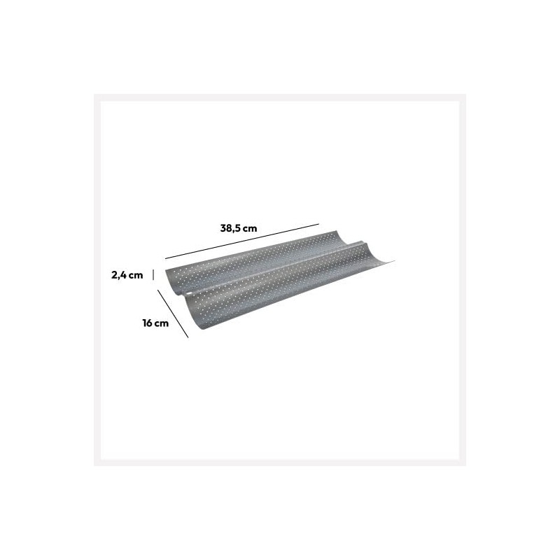 Secret Gourmet Baking tray, 2 bars