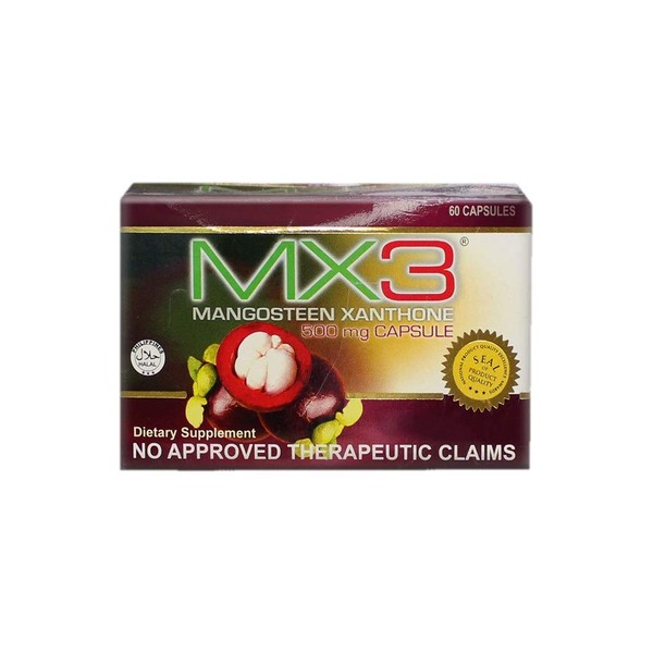 MX3 Mangosteen Capsule (2 Boxes)