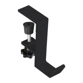 Headphone Holder Desk - Strong Aluminum Alloy Headphone Hook,Nail- Detachable Under Desk Clamp Hook Mount, Desk Bag Holder for School Home Apartment