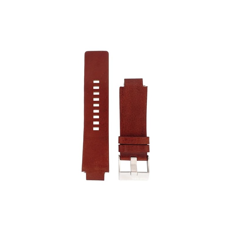 Diesel Watch for men, 20 mm, brown leather, original replacement