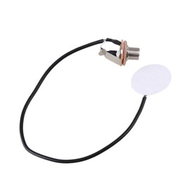 Lovermusic Socket Dia 0.25inch Piezo Transducer Pickup Microphone Contact Replacement Parts for Guitar