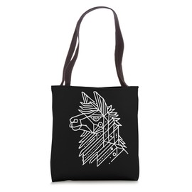 Llama Wire Frame Tote Bag