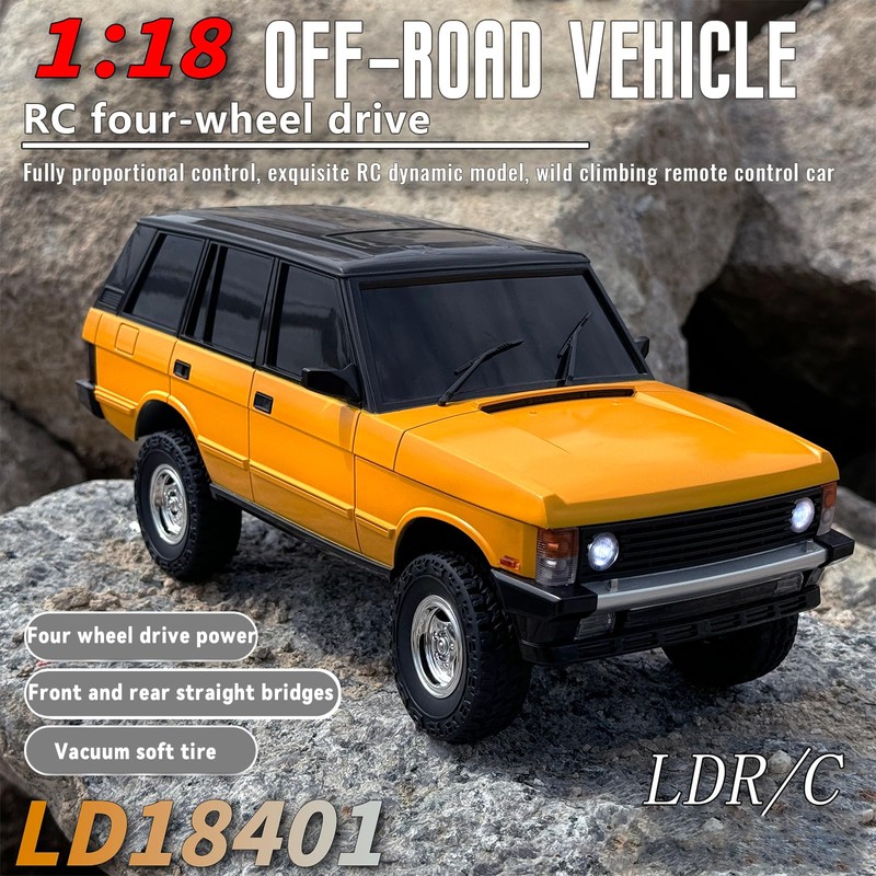 Moonzeamus LDRC 1/18 Rc Climbing Car Ld18401 4wd Off-Road Vehicle