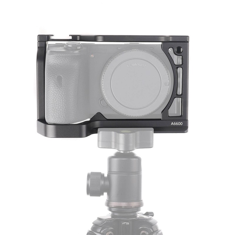 Camera Cage with Cold Shoe Interface Anti Slip Gasket Aluminum