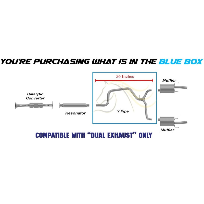 Exhaust Y-Pipe Compatible for 2003-2008 Pontiac Grand Prix 3.8L |