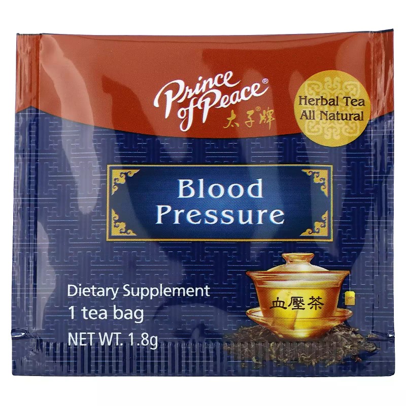 Prince of Peace, Herbal Tea, Blood Pressure, 18 Tea Bags,