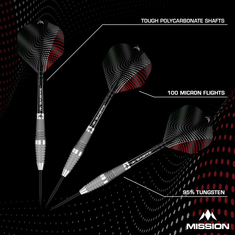 Mission | Michele Turetta Darts | Steel Tip | 90%