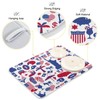 ZzWwR American Patriotic USA Flag Pattern 16 x 18 Inches