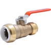 SharkBite 1 Inch PVC x 3/4 Inch CTS Ball Valve,