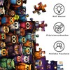 HUADADA Puzzle 1000 Piece Puzzle 1000 Pieces Adult Owl Classic
