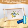 Embroidery Frame Needlepoint Embroidery Tapestry Scroll Frame Beech Wood Cross