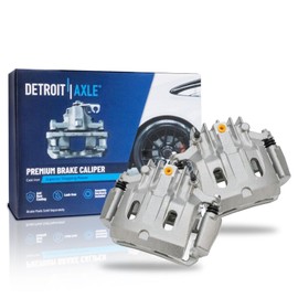 Detroit Axle - Rear Brake Calipers for 2000-2004 Ford F-250 F-350 Super Duty 2000-2005 Excursion, Disc Brake Calipers with Bracket Replacement