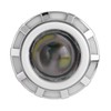 Motorcycle LED Headlight Projector Lens Dual Angel & Devil Eye