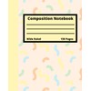composition notebook wide ruled flowers pattern cute vintage: Back To