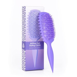 HEYMKGO Cepillo Ventilado para Definir Rizos – Cepillo Desenredante de Secado Rápido para Cabello Rizado u Ondulado, Diseño Ligero y Ergonómico para un Peinado Suave y sin Frizz