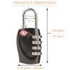 Aspensport TSA Lock, Travel, Luggage, Suitcase, Cable Lock, Combination Lock