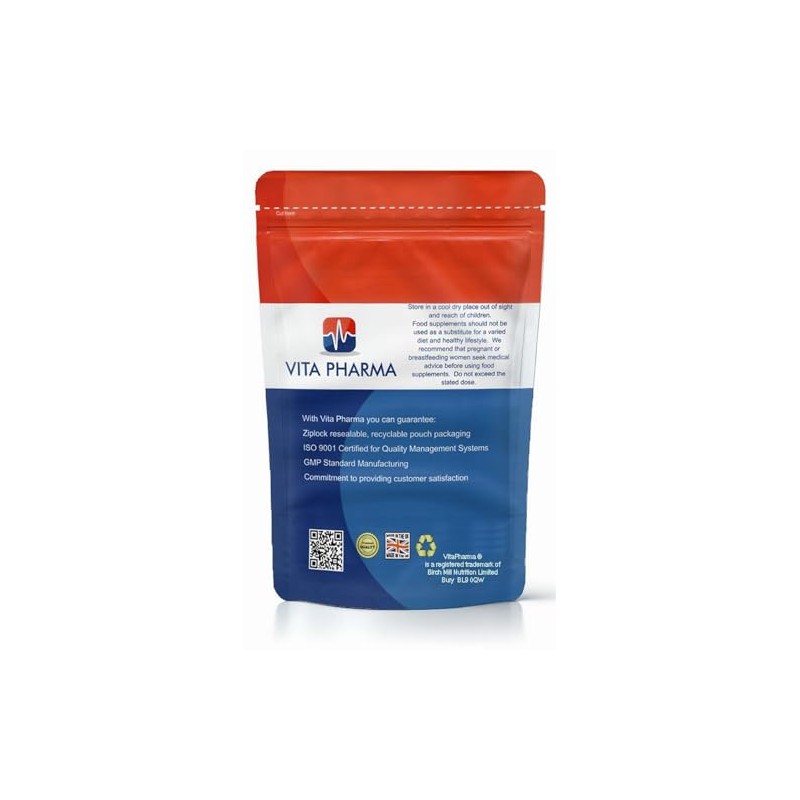 VITA PHARMA Fisetin 500mg 240 Capsules