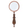 10X Handheld Detachable Wooden Handle Reading Inspection Magnifier Magnifying Glass