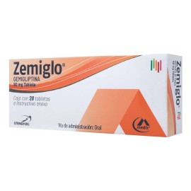 Zemiglo Tabletas 50 Mg, 28 Tabletas