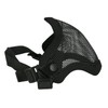 AOUTACC Airsoft Mask and Goggles Set, Half Face Full Steel