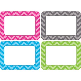 Teacher Created Resources Chevron Name Tags - Multi Pack